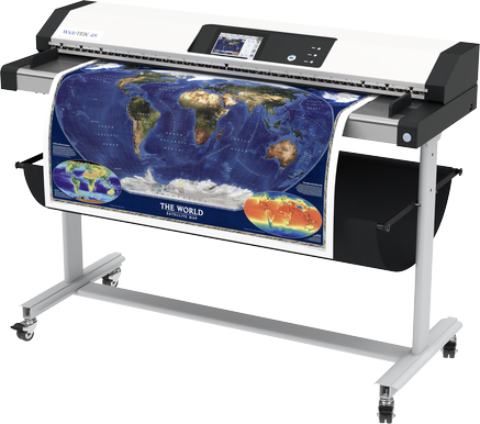 Fastest color scanning 150dpi: 15 inches per second (22.9 m/min)